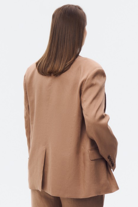 жакет изо льна по цене 6710 руб вид справа