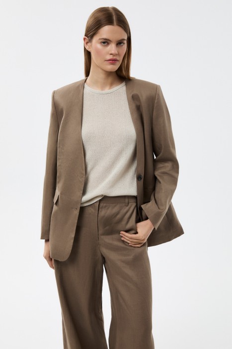 жакет изо льна 814094003 фотография