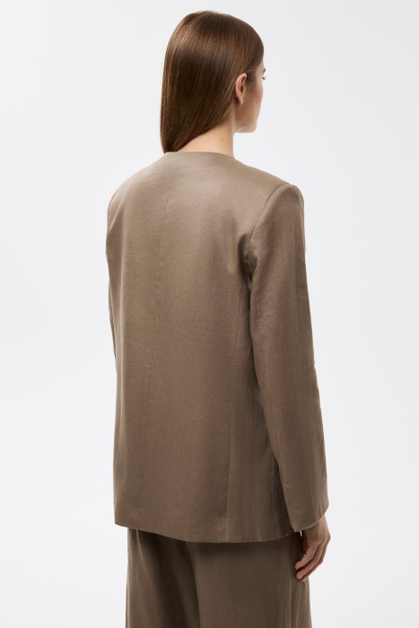 жакет изо льна по цене 6650 руб вид справа