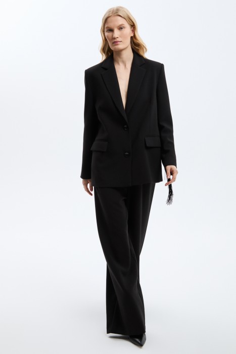 жакет с бахромой от бренда снежная королева вид слева