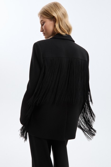 жакет с бахромой по цене 4070 руб вид справа