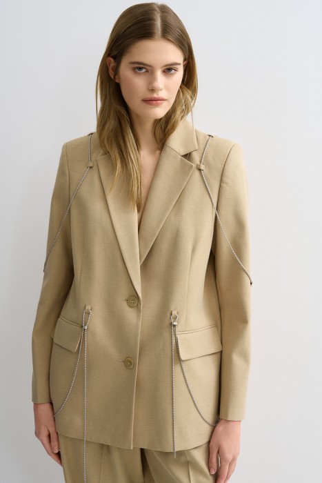 жакет с декором из россии вид сбоку