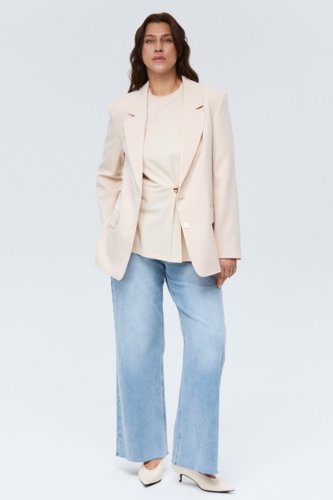 жакет с поясом 820300003 фотография