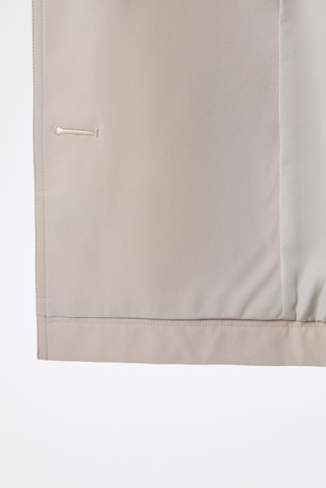 жакет-тренч из россии вид сбоку