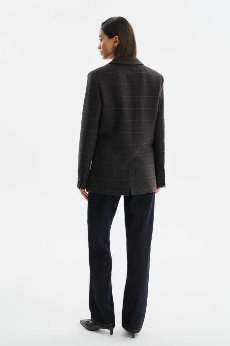 жакет в клетку по цене 3660 руб вид справа