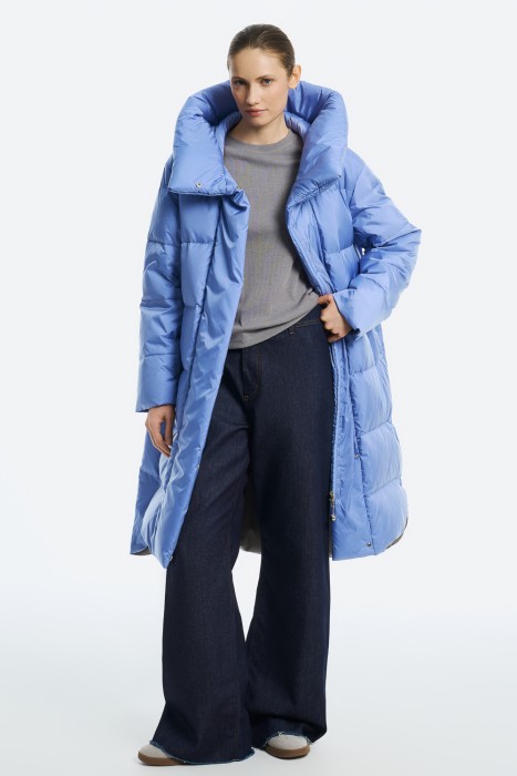 зимнее пальто с капюшоном 728531003 фотография