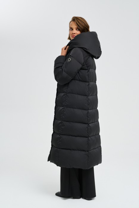 зимнее пальто с капюшоном по цене 13860 руб вид справа