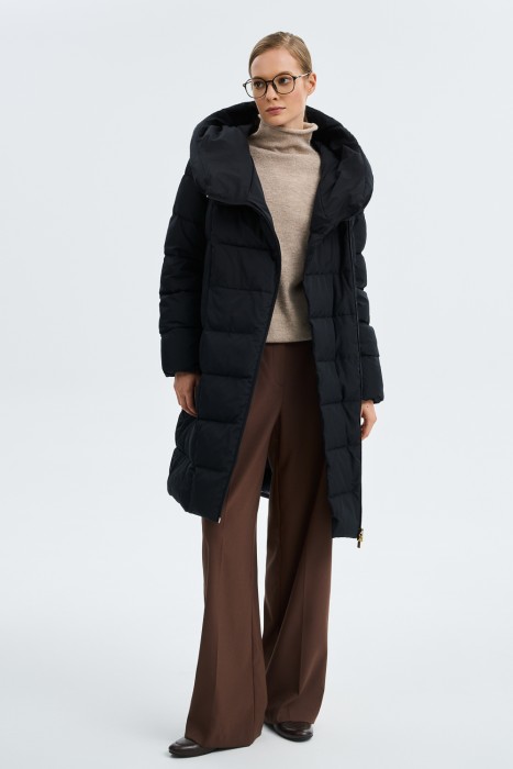 зимнее пальто с капюшоном 768419003 фотография