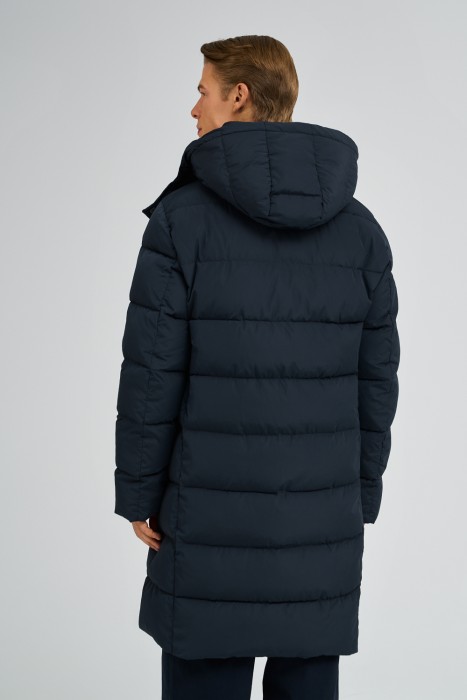 зимнее пальто с капюшоном по цене 4760 руб вид справа