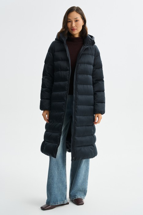 зимнее пальто с капюшоном 768521003 фотография