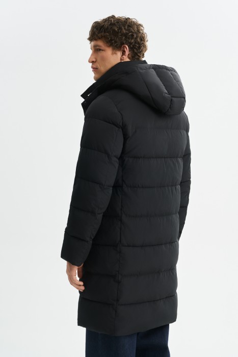 зимнее пальто с капюшоном по цене 5000 руб вид справа