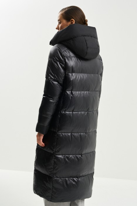 зимнее пальто с капюшоном по цене 10920 руб вид справа