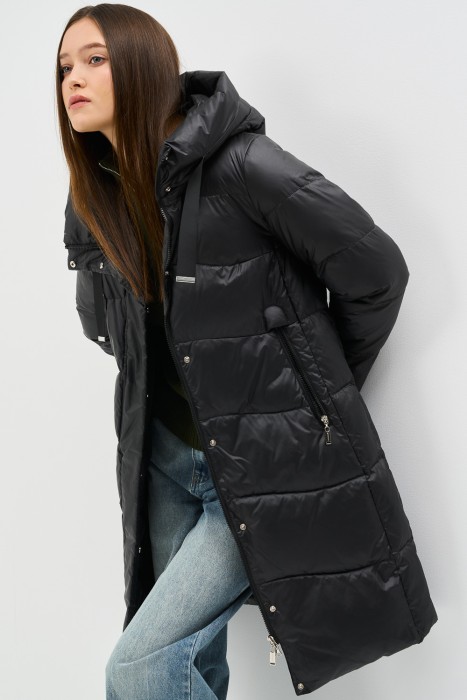 зимнее пальто с капюшоном 783378003 фотография