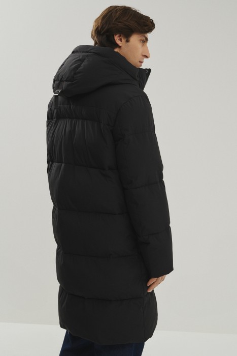 зимнее пальто с капюшоном по цене 5120 руб вид справа