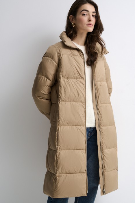 зимнее пальто с капюшоном 730547003 фотография