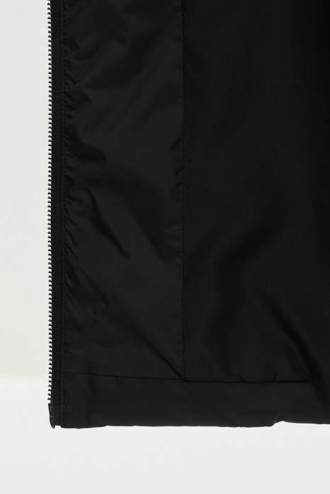 зимнее пальто с меховой отделкой из россии вид сбоку