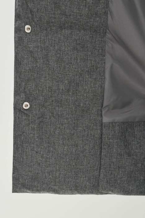 зимнее пальто с воротником-стойкой из россии вид сбоку