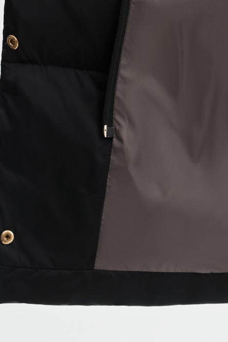 зимнее пальто из россии вид сбоку