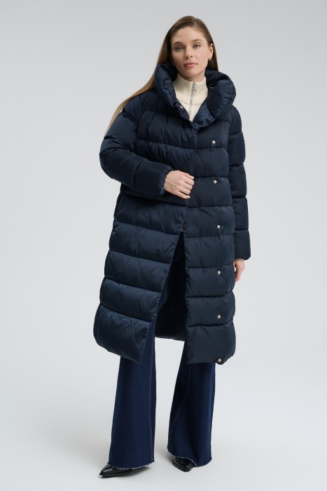 зимнее стеганое пальто 719135003 фотография