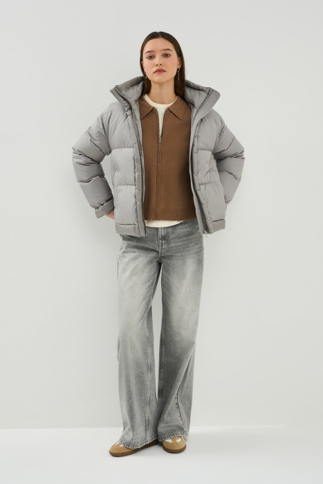 зимняя куртка с капюшоном 781082003 фотография