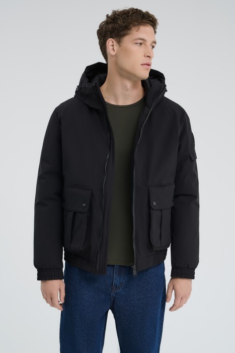 зимняя куртка с капюшоном 716020003 фотография