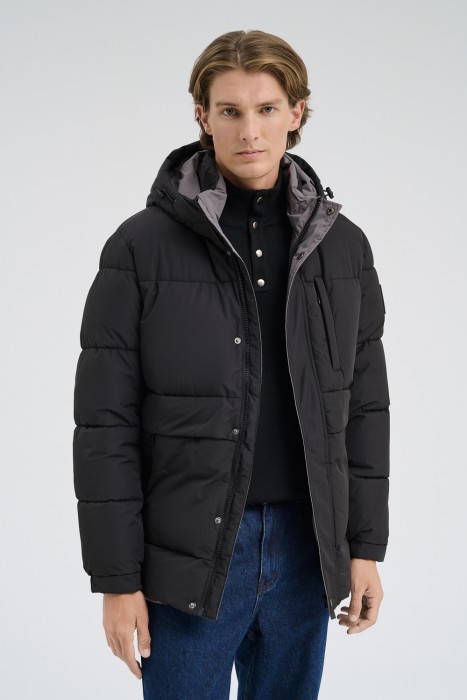 зимняя куртка с капюшоном 716018003 фотография