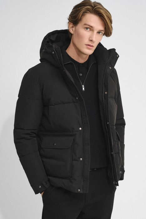 зимняя куртка с капюшоном 722557003 фотография