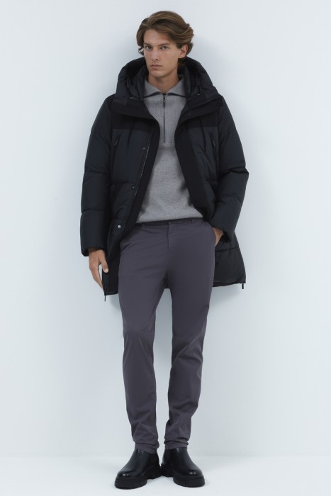 зимняя куртка с капюшоном 724970003 фотография