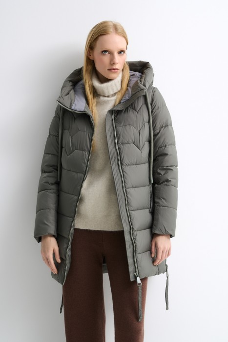 зимняя куртка с капюшоном 716050003 фотография