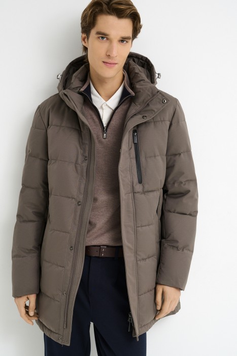 зимняя куртка с капюшоном 736435003 фотография