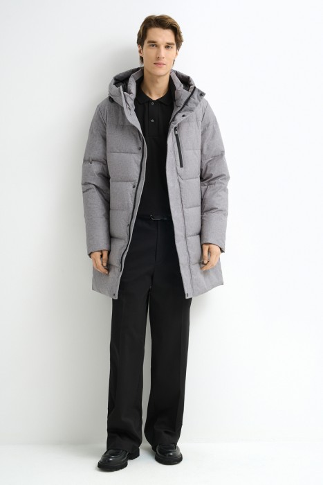 зимняя куртка с капюшоном 726089003 фотография