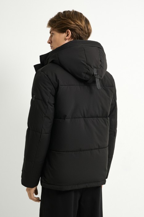 зимняя куртка с капюшоном по цене 3580 руб вид справа