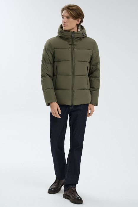 зимняя куртка с капюшоном 739042003 фотография