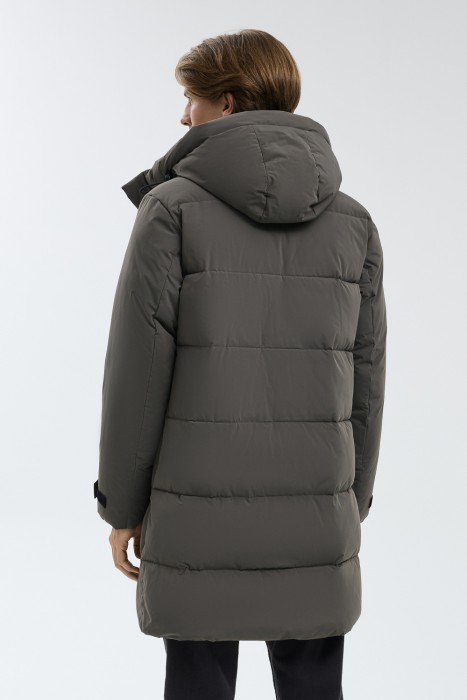 зимняя куртка с капюшоном по цене 5030 руб вид справа