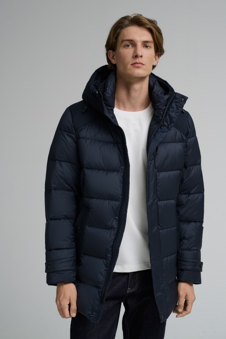 зимняя куртка с капюшоном 736108003 фотография