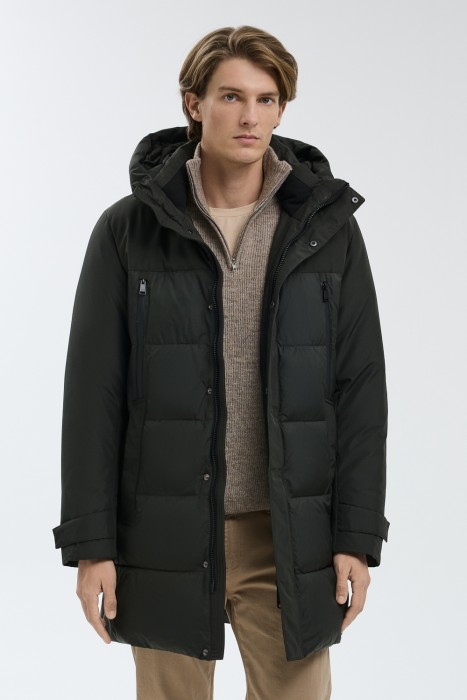 зимняя куртка с капюшоном 736105003 фотография