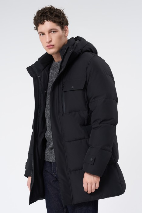 зимняя куртка с капюшоном 736110003 фотография