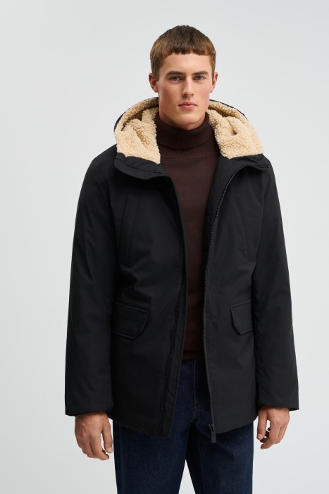 зимняя куртка с капюшоном 777094003 фотография