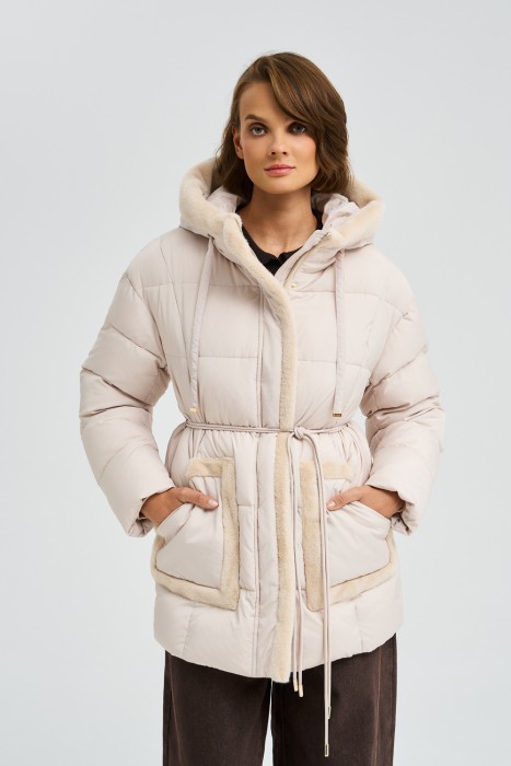 зимняя куртка с капюшоном 782590003 фотография