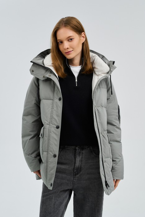 зимняя куртка с капюшоном 772754003 фотография