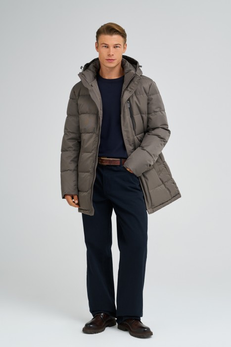 зимняя куртка с капюшоном 776124003 фотография