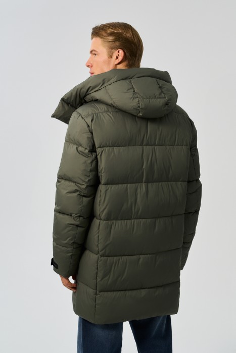 зимняя куртка с капюшоном по цене 3740 руб вид справа