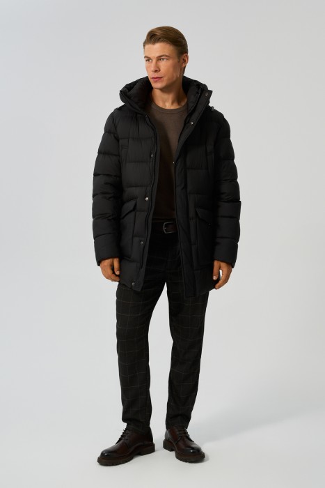 зимняя куртка с капюшоном 780048003 фотография