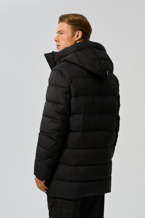 зимняя куртка с капюшоном по цене 3740 руб вид справа