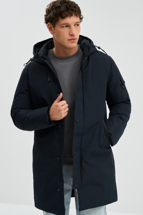 зимняя куртка с капюшоном 775748003 фотография