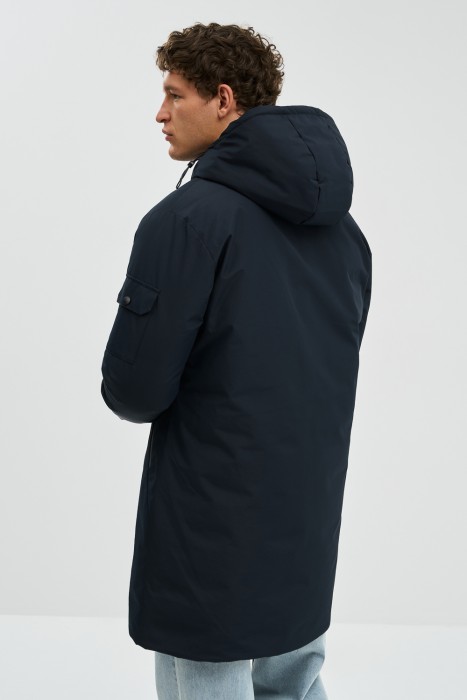 зимняя куртка с капюшоном по цене 5040 руб вид справа