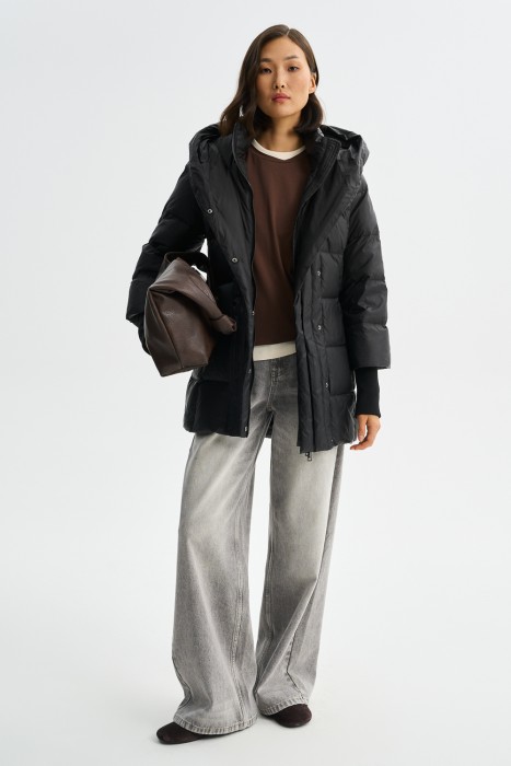 зимняя куртка с капюшоном 771259003 фотография