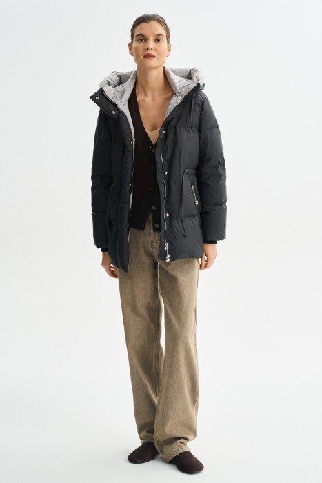 зимняя куртка с капюшоном 786758003 фотография