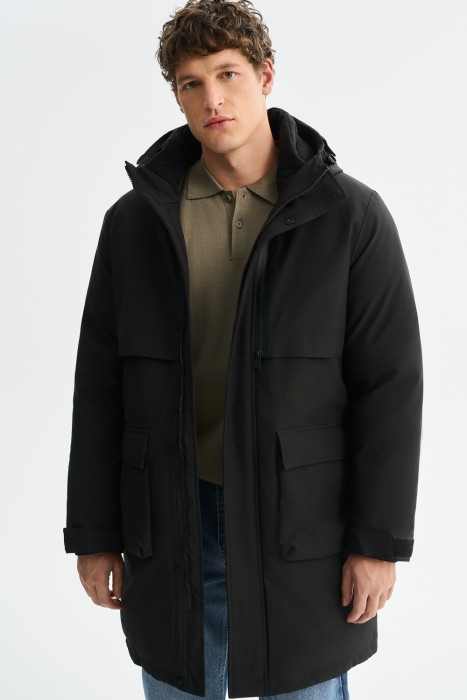 зимняя куртка с капюшоном 775850003 фотография