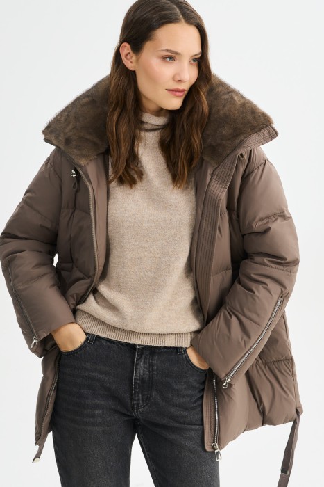 зимняя куртка с капюшоном 772287003 фотография